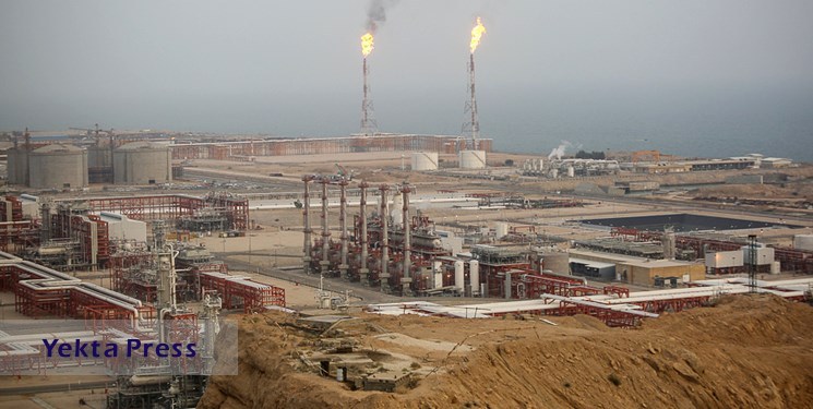 افزایش تولید گاز ایران‌ با تکمیل پروژه فاز ۱۴ پارس جنوبی‌