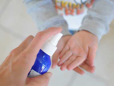 خطرات مواد ضدعفونی برای کودکان در دوران کرونا