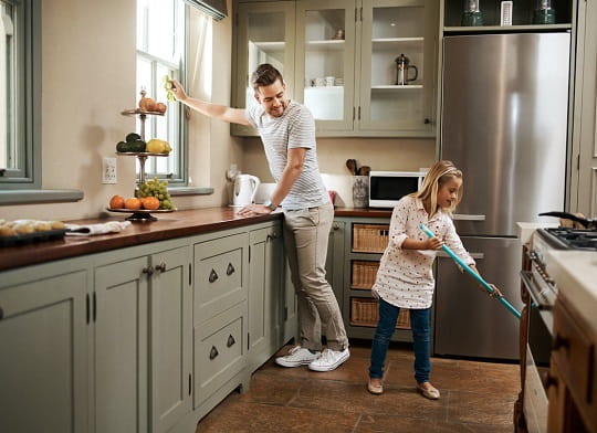 چند ترفند ساده تمیز کردن آشپزخانه برای خانه تکانی
