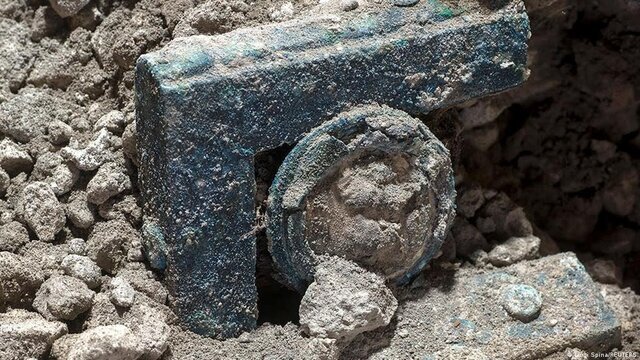 کشف ارابه باستانی در پمپئی