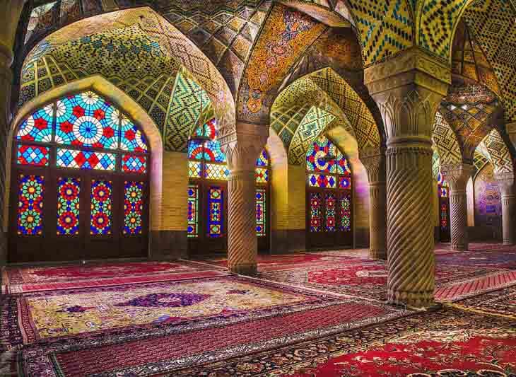 نصیرالملک؛ زیباترین مسجد ایران