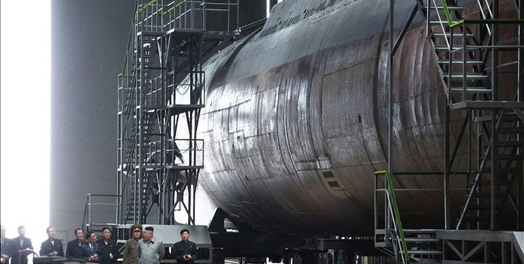 کره شمالی ساخت زیردریایی 3000 تنی را تکمیل کرده
