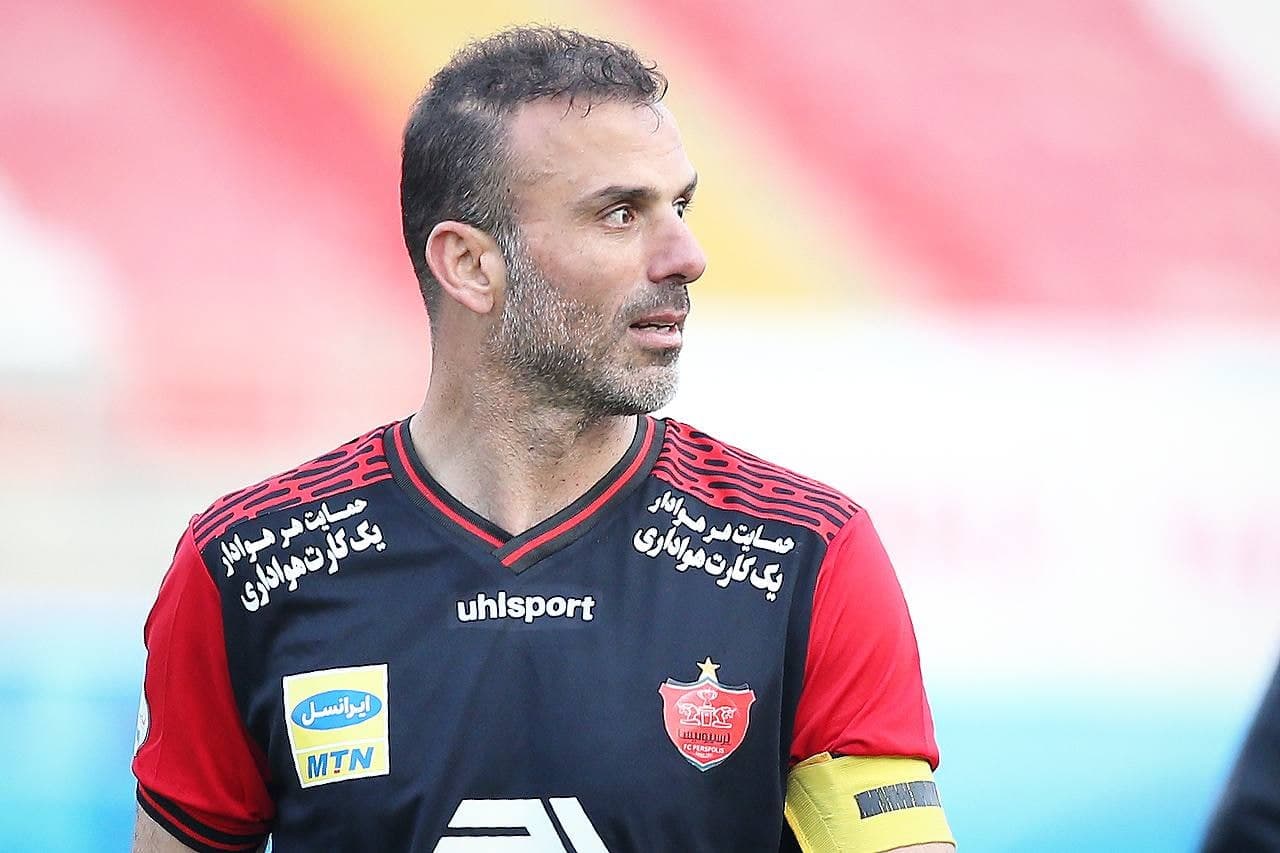 سیدجلال حسینی بهترین بازیکن دیدار پرسپولیس - الوحده شد سیدجلال حسینی