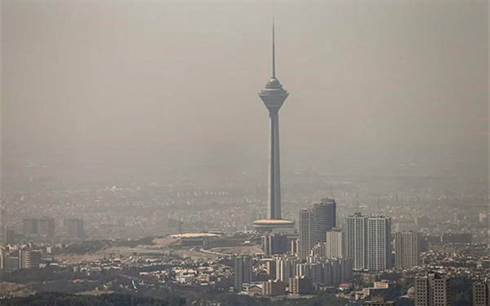 کیفیت هوای تهران در شرایط ناسالم قرار گرفت