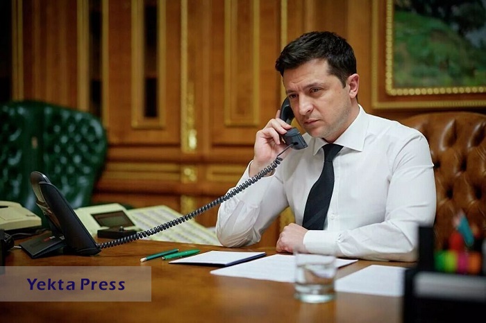 با زلنسکی برای خروج از کی‌یف