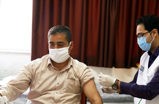 تعداد واکسن‌های تزریقی به ایرانیان