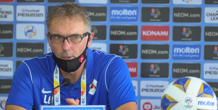 تبریک سرمربی الریان بابت صعود پرسپولیس پرسپولیس