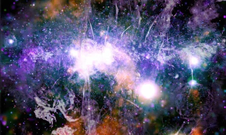 انتشار تصویر جدیدی از قلب کهکشان راه شیری