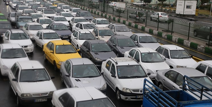 ترافیک ‌در محور تهران-پردیس