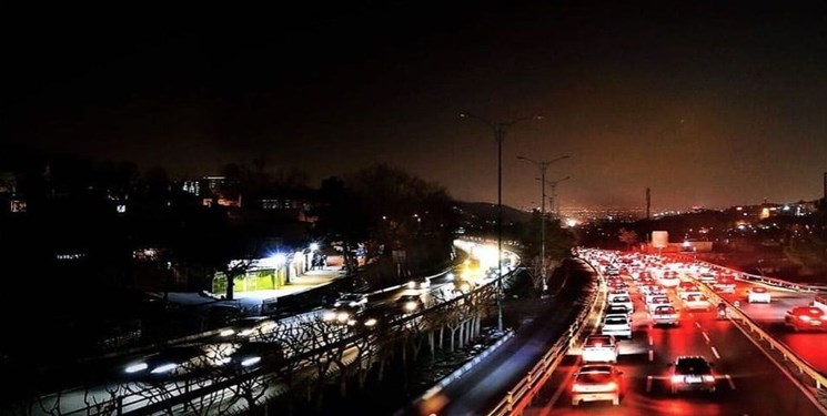 افزایش تصادفات با قطعی برق