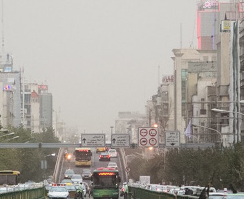 افزایش غلظت در هوای تهران