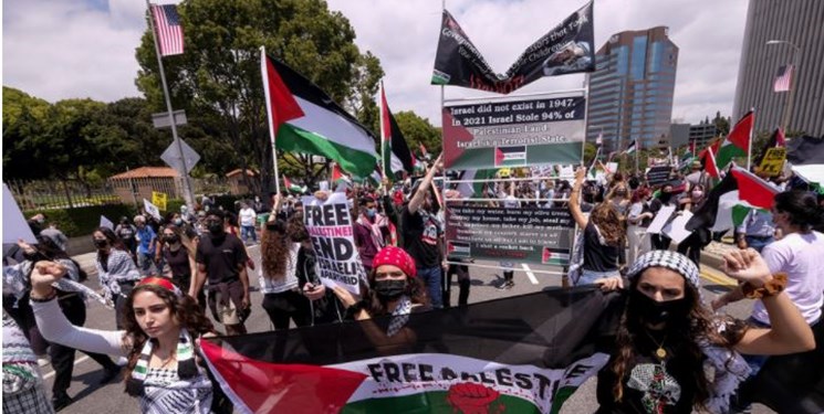 افزایش محبوبیت فلسطینیان بین آمریکایی‌ها