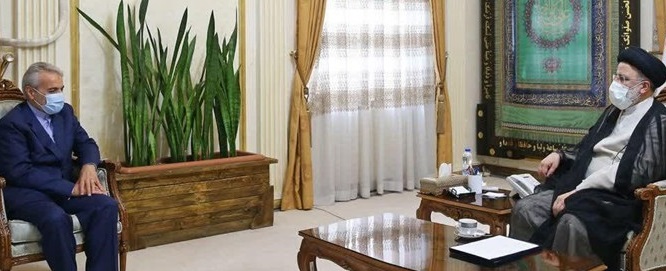 دیدار ۵ دولتمرد با رئیسی