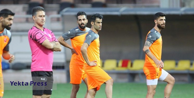 اولین تمرین پرسپولیس بدون سمیعی پرسپولیس