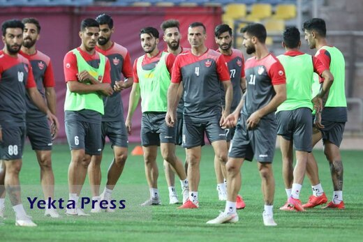 عکس/ حضور کلانی در تمرین پرسپولیس پرسپولیس
