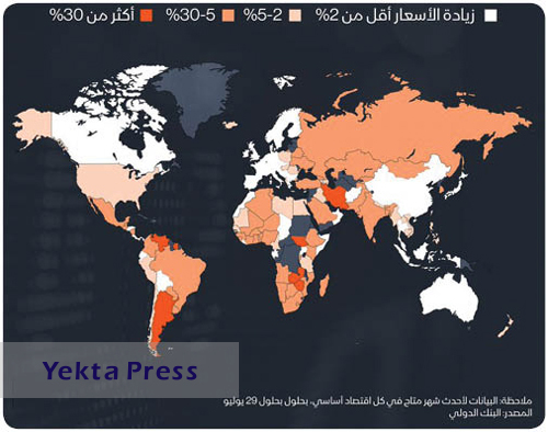 نام ایران در لیست تورم