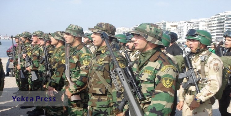 استقرار نظامیان فرانسه در یونان