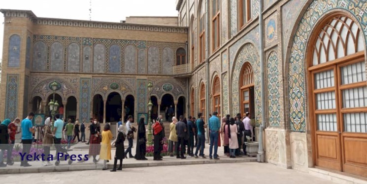 هدیه نوروزی کاخ قاجاری به گردشگران