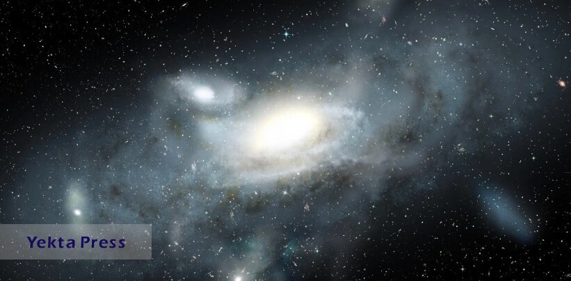 کهکشان اسپارکلر در روزگار جوانی کیهان