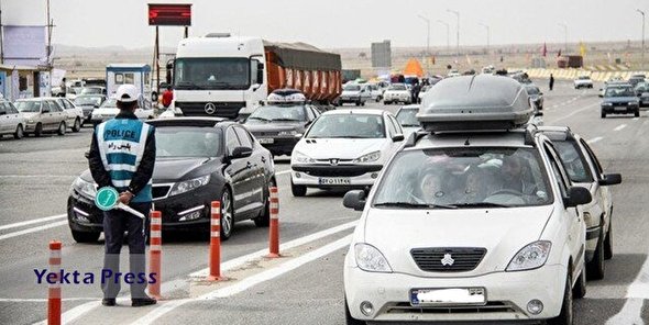 ممنوعیت‌های ترافیکی جاده‌ها در روزهای پایانی هفته