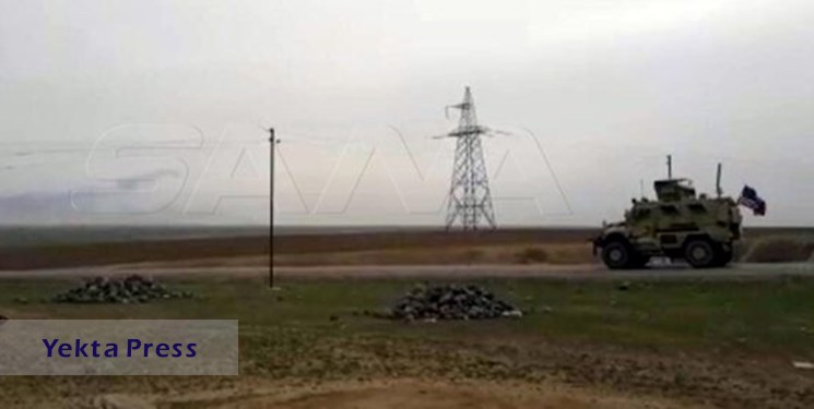 پرآمریکا بر فراز الحسکه سوریه