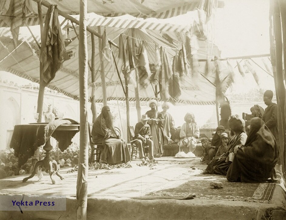 خاله حُسنی؛ پرچمدار تعزیه