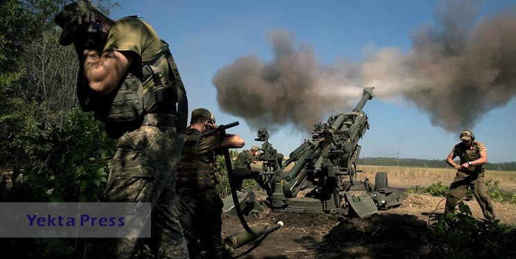 حملاسیه به مواضع نظامیان اوکراینی