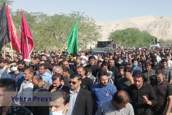 آغاز تشییع ۷ شهید حمله تروریستی ایذه