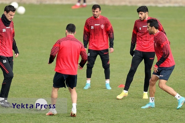 برگزاری تمرین یکشنبه پرسپولیس پس از تشریح برنامه‌ها