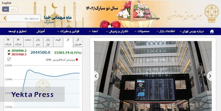 نخستین عرضه اولیه امسال در بورس تهران روز چهارشنبه