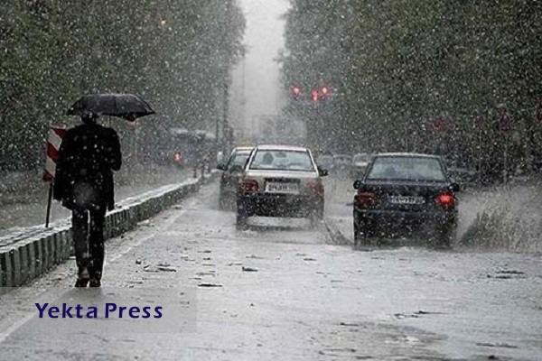 هشدار تشدید بارش‌ها در ۲۱ استان