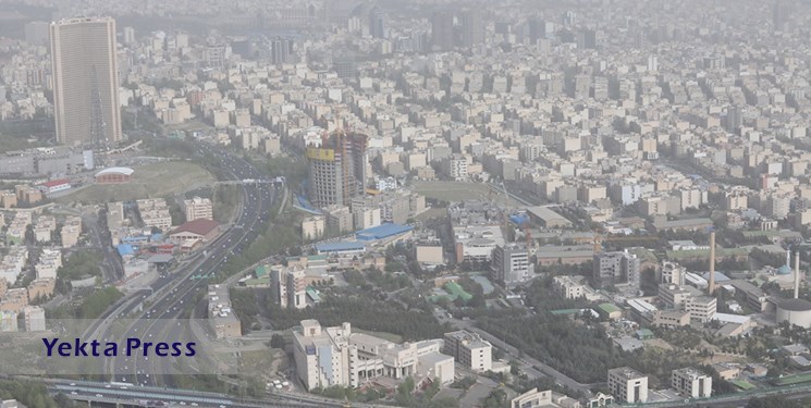 ۱۸ ایستگاه سنجش کیفیت هوای تهران در وضعیت «زرد»