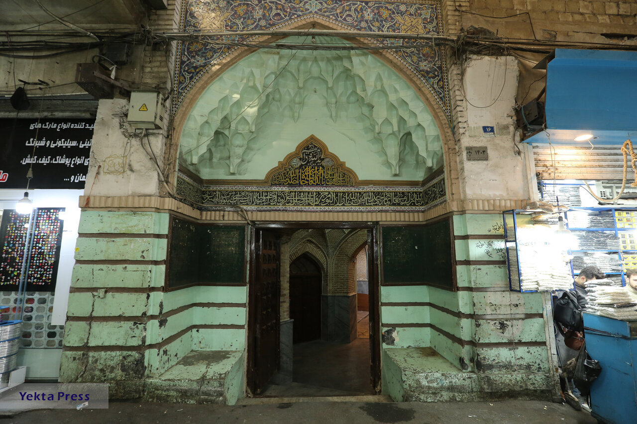 مسجدی با ۲ شبستان زمستانه و تابستانه