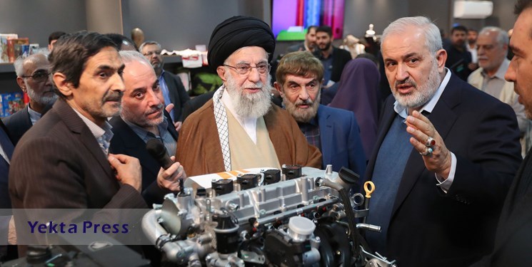 بازدید رهبر انقلاب از نمایشگاه توانمندی‌های تولید ایرانی