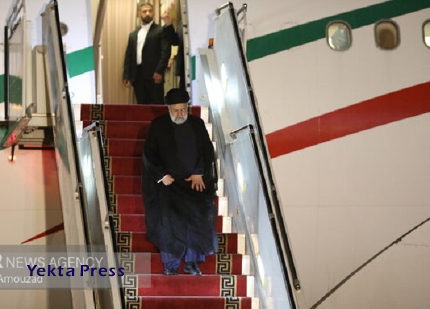 پس از انجام سفری دو روزه به الجزایر رییسی به تهران بازگشت