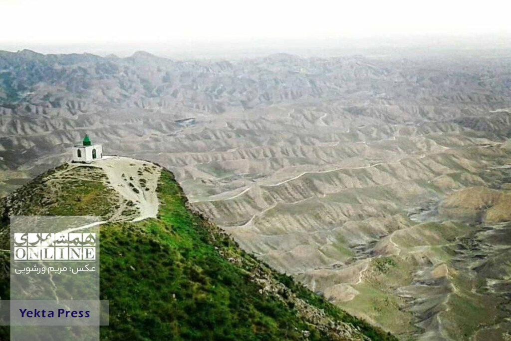 نابودی چشم انداز سبز زیارتگاه خالد نبی