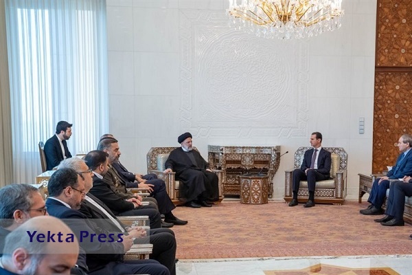 تمجید بشار اسد از روابط مستحکم ایران و سوریه/ رئیسی: سوریه با وجود تهدید‌ها و تحریم‌ها پیروز شد