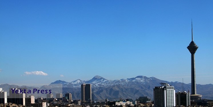 ۲۵ ایستگاه سنجش کیفیت هوای تهران در وضعیت «قابل قبول»