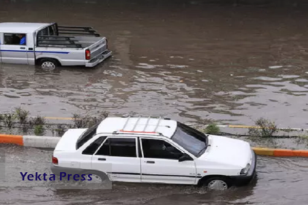 هشدار نارنجی هواشناسی از وزش باد شدید و رگبار باران در ۱۱ استان