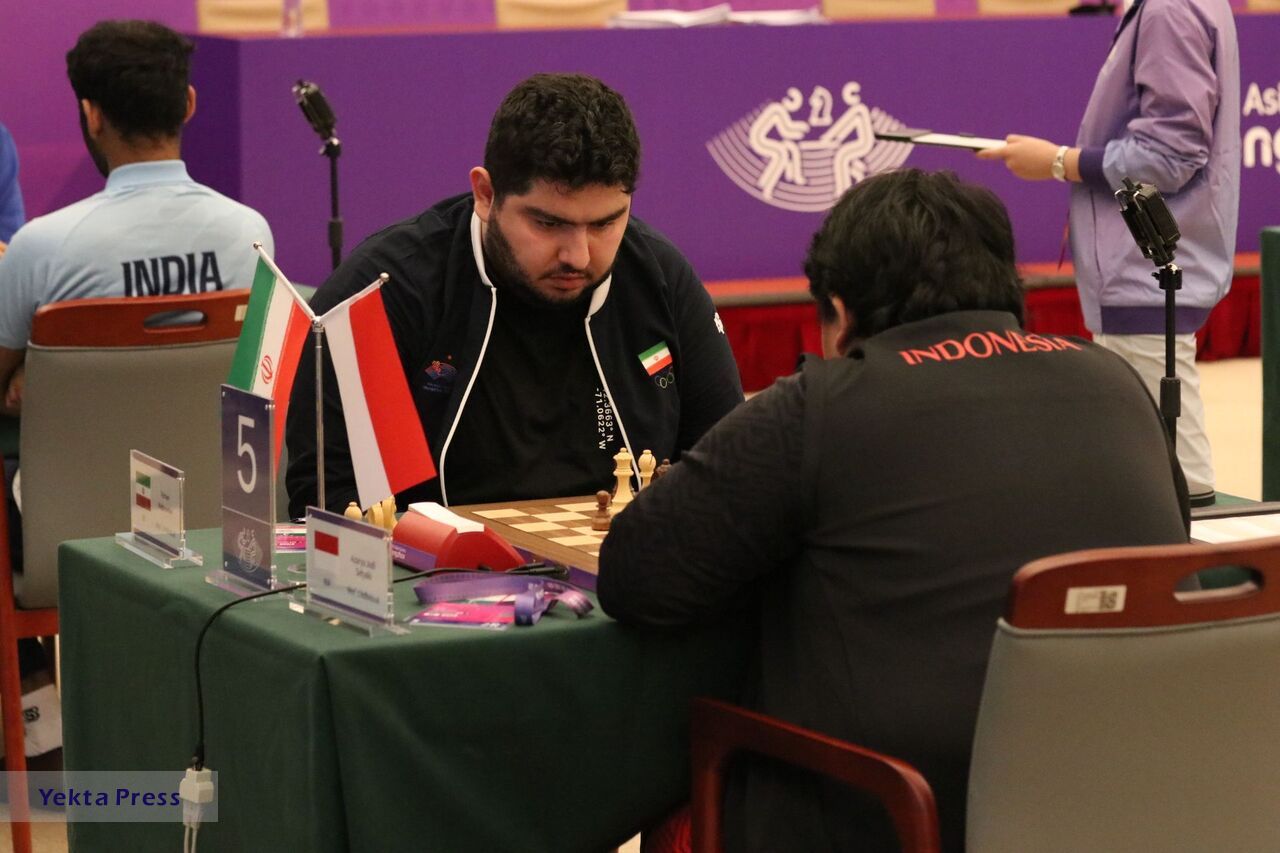 عظیمی: تیم شطرنج ایران مدعی رسیدن به سکوی مدال است
