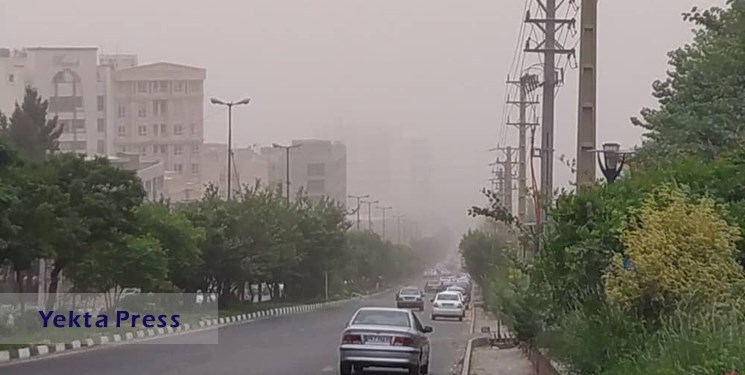 وزش باد شدید در غرب تهران