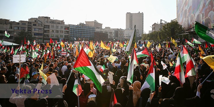 تمهیدات ترافیکی راهپیمایی تهرانی‌ها در حمایت از مردم غزه