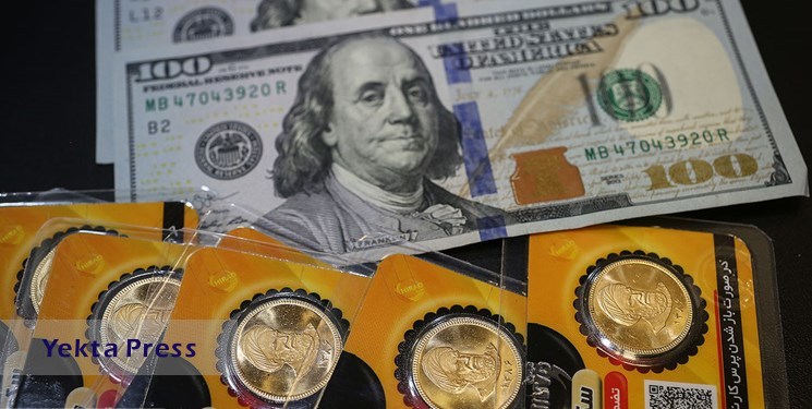 تداوم ریزش قیمت دلار و انواع سکه در بازار