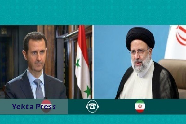 رئیسی در گفتگو با بشار اسد: اقدامات جنون‌آمیز صهیونیست‌ها دست و پا زدن‌های آخرشان است