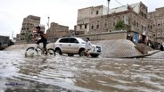 بارندگی و سیل در یمن قربانی گرفت