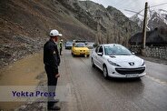 جاده چالوس یکطرفه شد