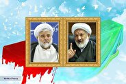 وداع با پیکر شهیدان رازینی و مقیسه در معراج شهدا