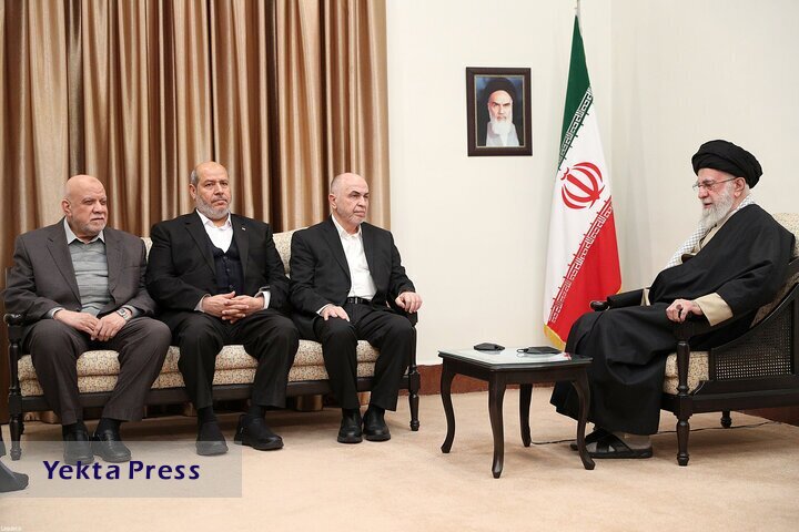 دیداشورای رهبری حماس با رهبر انقلاب