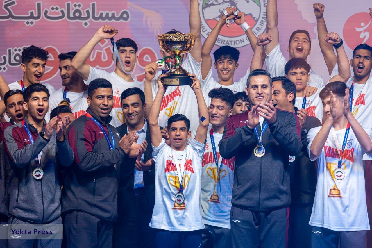 قهرمانی قاطعانه فولاد هرمزگان برای دومین سال متوالی