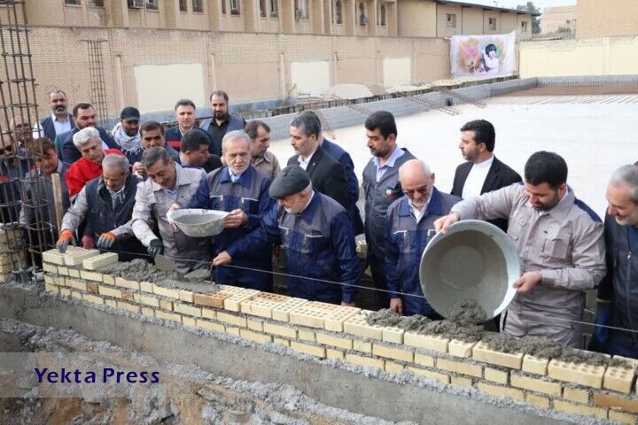پزدرسه در اهواز بنایی کرد